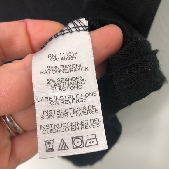 Michael Kors Black Sleeveless Cowl Neck Blouse M - Picture 7 of 13